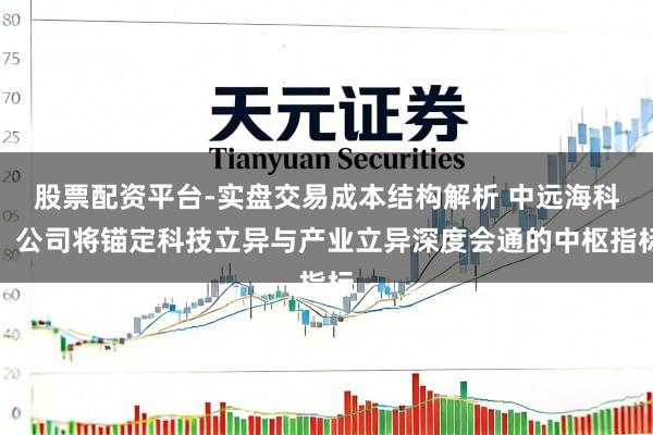 股票配资平台-实盘交易成本结构解析 中远海科：公司将锚定科技立异与产业立异深度会通的中枢指标