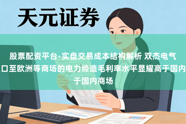 股票配资平台-实盘交易成本结构解析 双杰电气：出口至欧洲等商场的电力缔造毛利率水平显耀高于国内商场