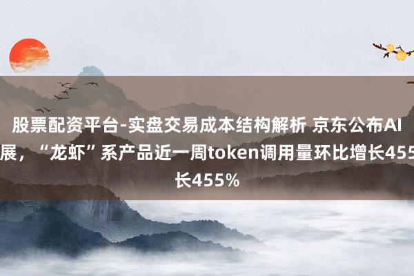 股票配资平台-实盘交易成本结构解析 京东公布AI进展，“龙虾”系产品近一周token调用量环比增长455%