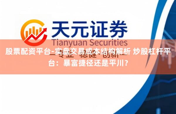 股票配资平台-实盘交易成本结构解析 炒股杠杆平台：暴富捷径还是平川？